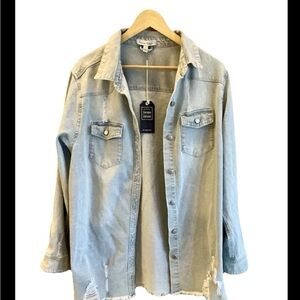 Love Tree Light Blue Denim Jacket